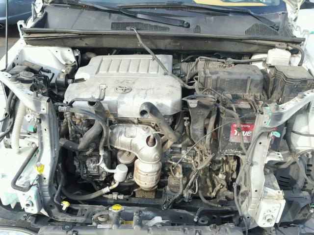 5TDYK3EH9AS014474 - 2010 TOYOTA HIGHLANDER WHITE photo 7