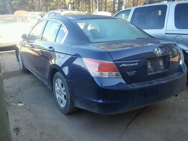 1HGCP26478A112350 - 2008 HONDA ACCORD LXP BLUE photo 3