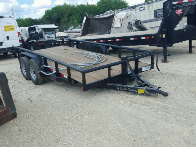 5RHCT1622JH003156 - 2018 UTILITY TRAILER BLACK photo 1
