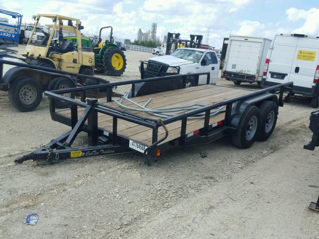 5RHCT1622JH003156 - 2018 UTILITY TRAILER BLACK photo 2