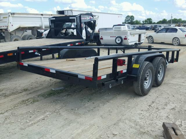 5RHCT1622JH003156 - 2018 UTILITY TRAILER BLACK photo 4