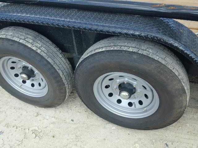 5RHCT1622JH003156 - 2018 UTILITY TRAILER BLACK photo 8