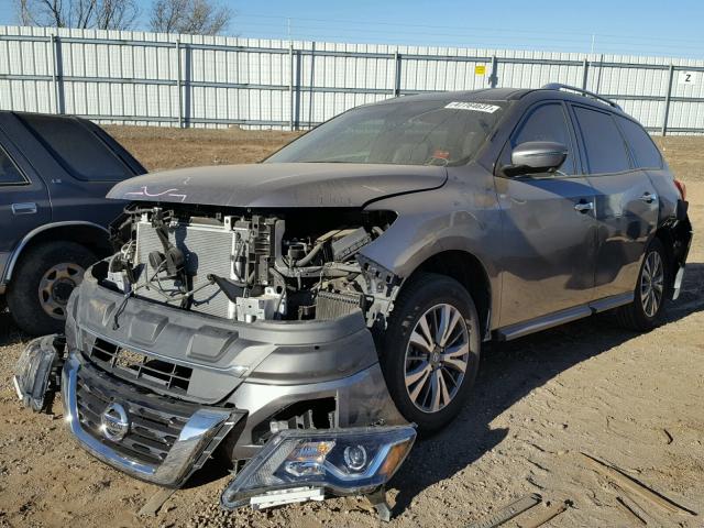 5N1DR2MM4HC625894 - 2017 NISSAN PATHFINDER GRAY photo 2