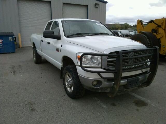 3D7KS28A88G165058 - 2008 DODGE RAM 2500 S თეთრი ფოტო 1
