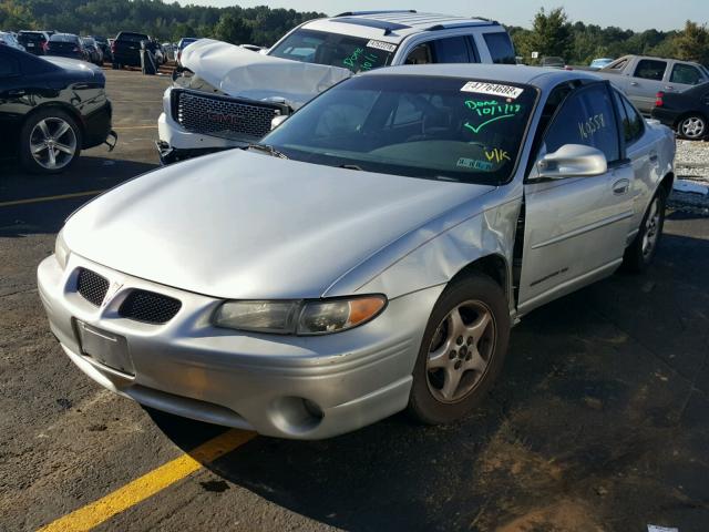 1G2WK52J02F147544 - 2002 PONTIAC GRAND PRIX SILVER photo 2