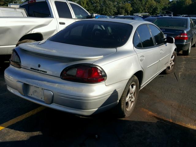 1G2WK52J02F147544 - 2002 PONTIAC GRAND PRIX SILVER photo 4