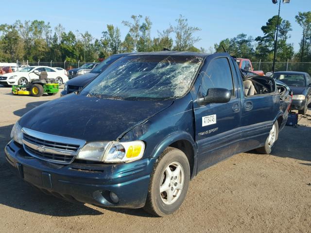 1GMDX03EXWD225107 - 1998 PONTIAC TRANS SPOR BLUE photo 2