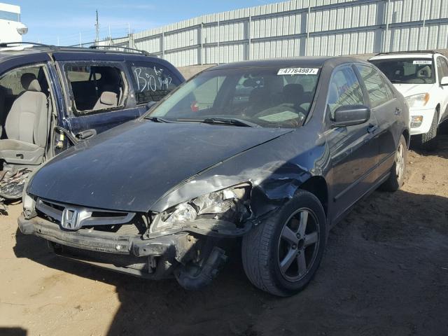 1HGCM56705A012364 - 2005 HONDA ACCORD EX CHARCOAL photo 2