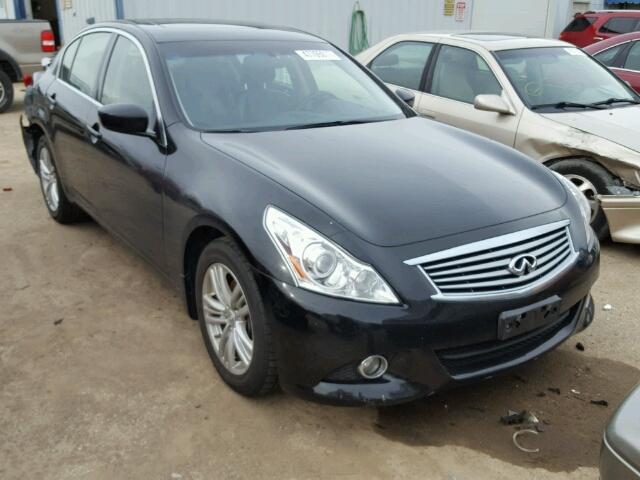 JN1CV6AR7DM759342 - 2013 INFINITI G37 BLACK photo 1