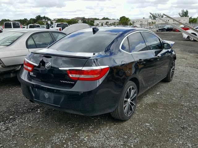 1G4PW5SK7G4169830 - 2016 BUICK VERANO SPO BLACK photo 4