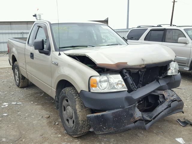 1FTRF12287KD56298 - 2007 FORD F150 TAN photo 1