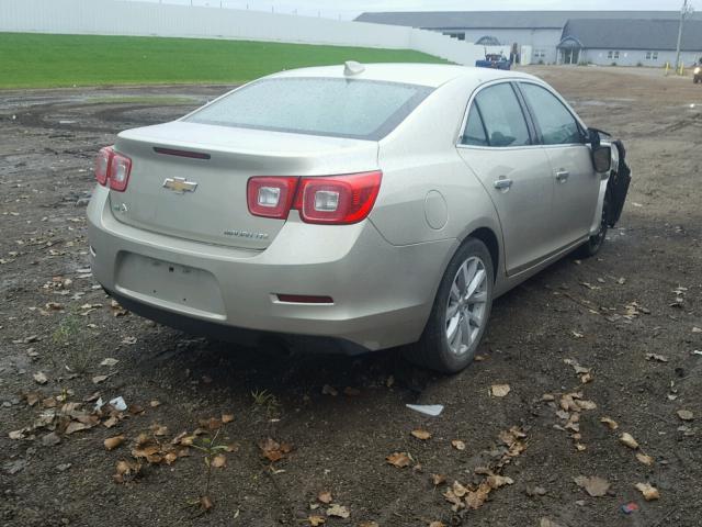 1G11F5SL3FF315591 - 2015 CHEVROLET MALIBU LTZ 米色 照片 4
