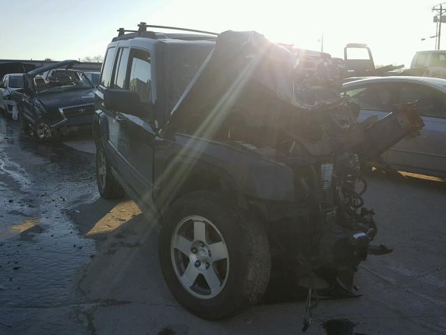 1J8HG48K69C541246 - 2009 JEEP COMMANDER BLACK photo 1