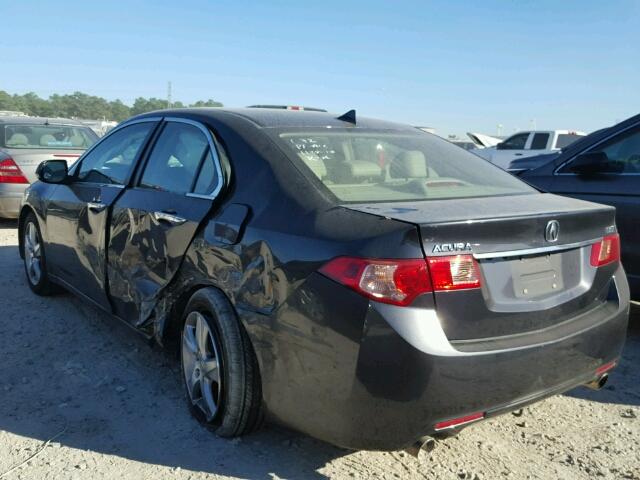 JH4CU2F66CC009604 - 2012 ACURA TSX TECH GRAY photo 3