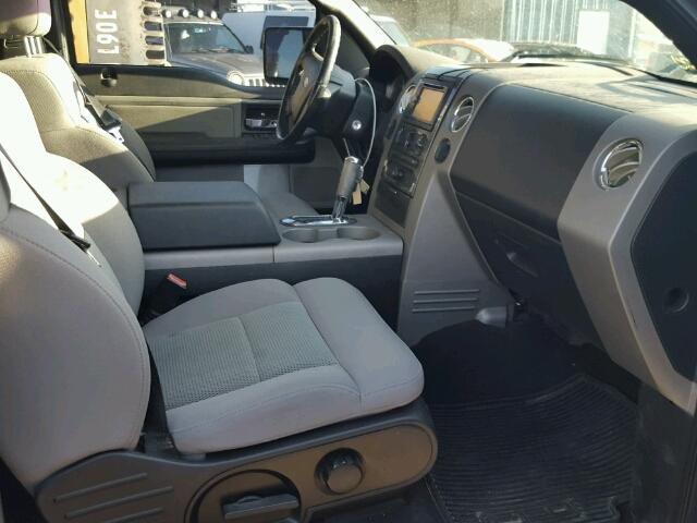 1FTPX14574KC05704 - 2004 FORD F150 GRAY photo 5