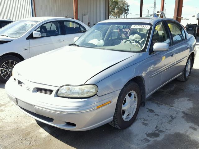 1G3NG52M7W6351119 - 1998 OLDSMOBILE CUTLASS GL SILVER photo 2