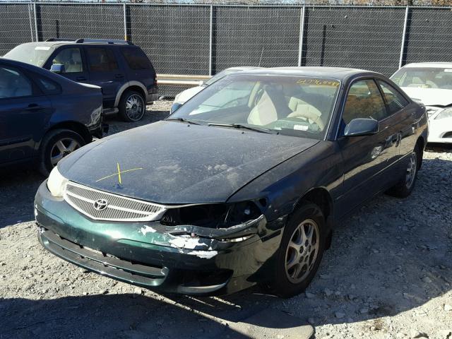 2T1CE22P43C025174 - 2003 TOYOTA CAMRY SOLA GREEN photo 2