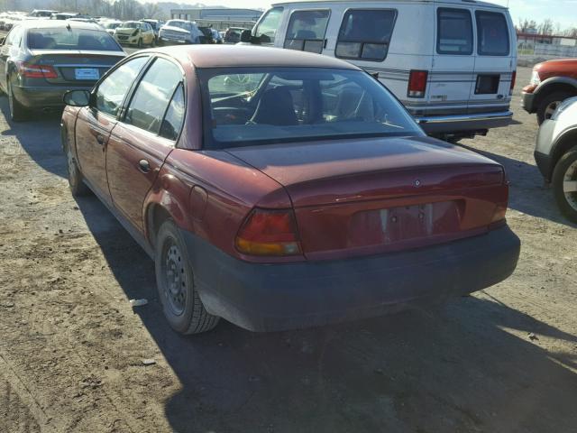 1G8ZH5281TZ365166 - 1996 SATURN SL1 MAROON photo 3