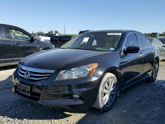 1HGCP3F81CA020796 - 2012 HONDA ACCORD EXL BLACK photo 2