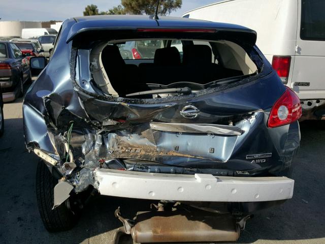 JN8AS5MV4DW135829 - 2013 NISSAN ROGUE S BLUE photo 9