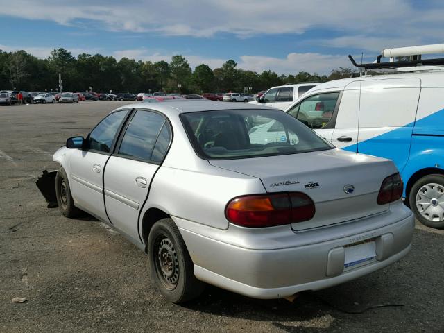 1G1ND52J93M664042 - 2003 CHEVROLET MALIBU SILVER photo 3