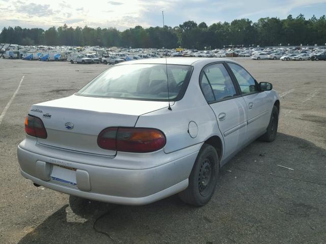 1G1ND52J93M664042 - 2003 CHEVROLET MALIBU SILVER photo 4