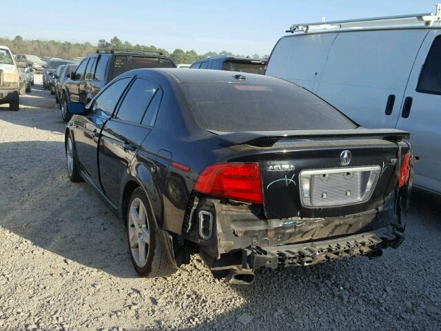 19UUA66235A042255 - 2005 ACURA TL GRAY photo 3