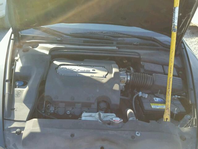 19UUA66235A042255 - 2005 ACURA TL GRAY photo 7