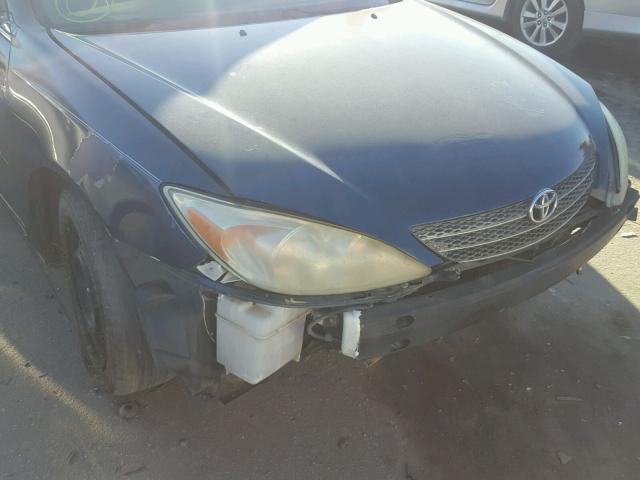 4T1BE32K32U568356 - 2002 TOYOTA CAMRY LE 蓝色 照片 9