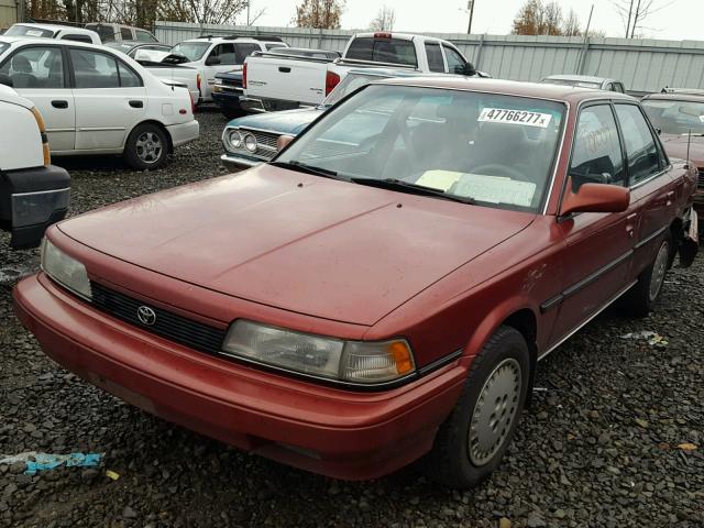 JT2SV22E0L0367573 - 1990 TOYOTA CAMRY LE RED photo 2