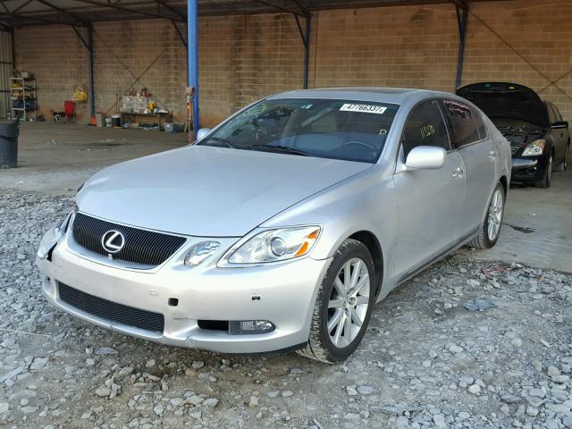 JTHBH96S265036250 - 2006 LEXUS GS GENERAT SILVER photo 2