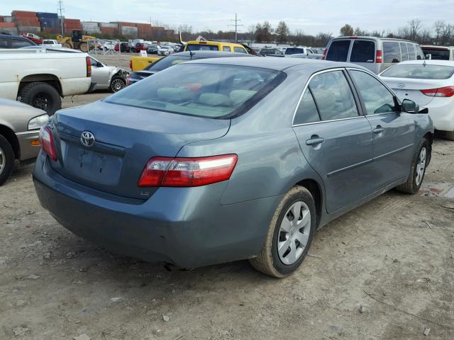 4T1BE46K57U663962 - 2007 TOYOTA CAMRY NEW GREEN photo 4