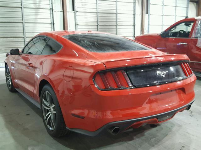 1FA6P8TH5G5257650 - 2016 FORD MUSTANG RED photo 3