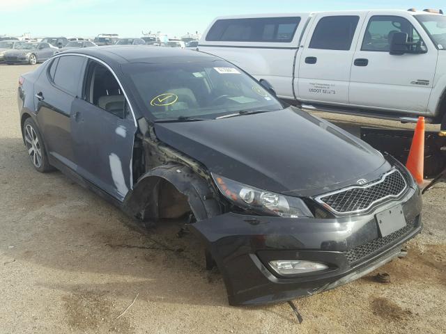 KNAGR4A67B5132058 - 2011 KIA OPTIMA SX BLACK photo 1