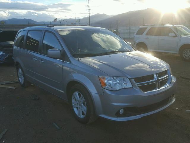 2C4RDGDG5DR658923 - 2013 DODGE GRAND CARA GRAY photo 1