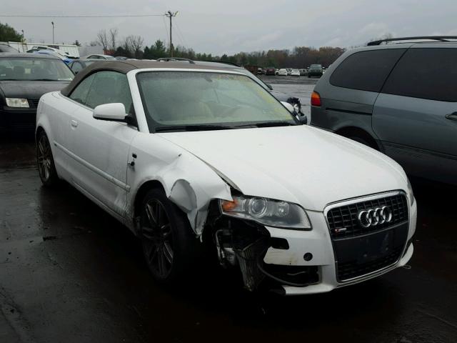 WAUDF48HX9K008820 - 2009 AUDI A4 2.0T CA WHITE photo 1