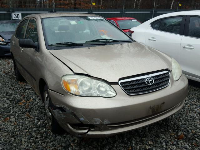 1NXBR32E25Z383847 - 2005 TOYOTA COROLLA CE GOLD photo 1