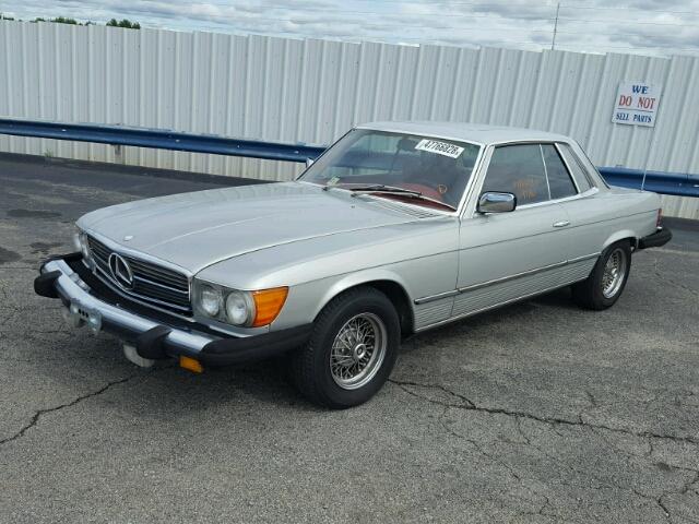 10702412012782 - 1976 MERCEDES-BENZ 450 SLC SILVER photo 2