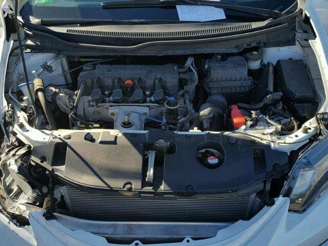 19XFB2F97DE207021 - 2013 HONDA CIVIC EXL WHITE photo 7