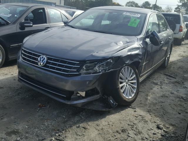 1VWBT7A35GC052361 - 2016 VOLKSWAGEN PASSAT SE GRAY photo 2