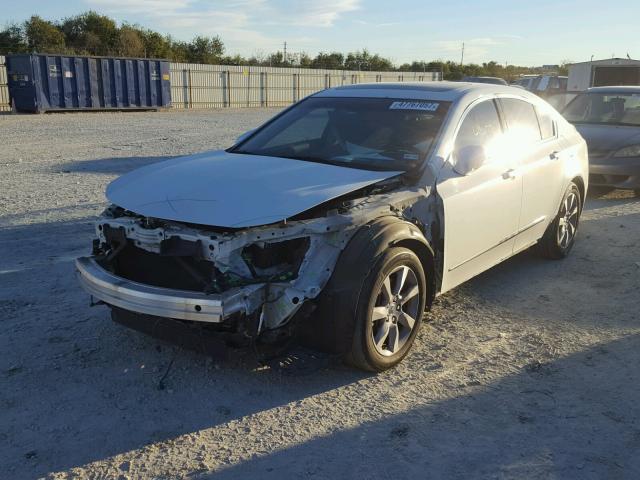 19UUA8F57EA005120 - 2014 ACURA TL TECH WHITE photo 2