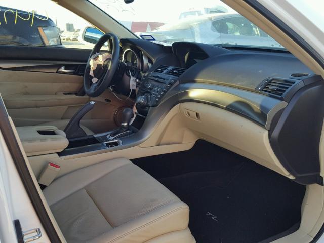 19UUA8F57EA005120 - 2014 ACURA TL TECH თეთრი ფოტო 5