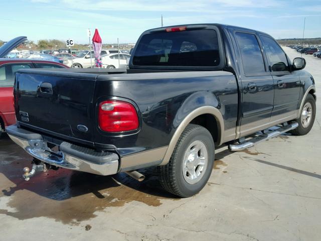 1FTRW07L42KC04068 - 2002 FORD F150 SUPER BLACK photo 4