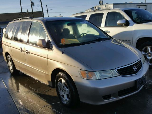 2HKRL18711H535395 - 2001 HONDA ODYSSEY EX GOLD photo 1