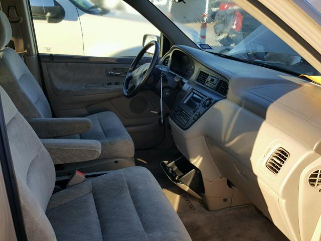 2HKRL18711H535395 - 2001 HONDA ODYSSEY EX GOLD photo 5