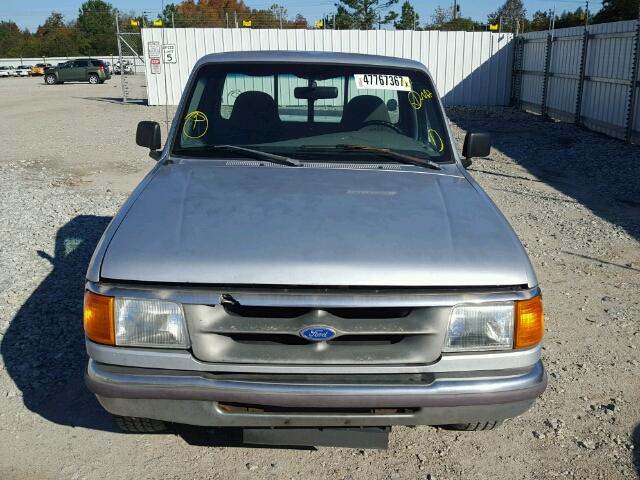 1FTCR10A5VPB45468 - 1997 FORD RANGER SILVER photo 9