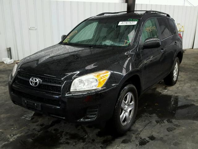 JTMZF33V595009582 - 2009 TOYOTA RAV4 BLACK photo 2