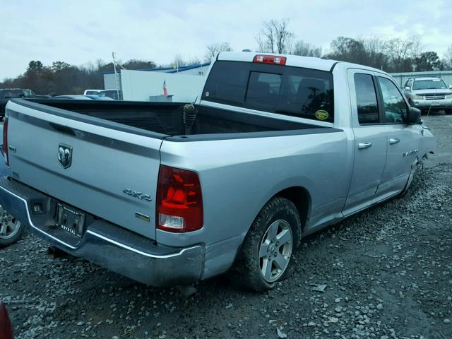 1D7RV1GP8BS690854 - 2011 DODGE RAM 1500 SILVER photo 4