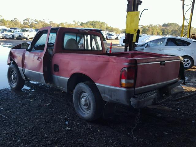 1FTCR10A2SPA42763 - 1995 FORD RANGER RED photo 3