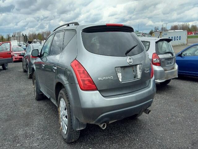 JN8AZ08WX5W439914 - 2005 NISSAN MURANO SL ORANGE photo 3